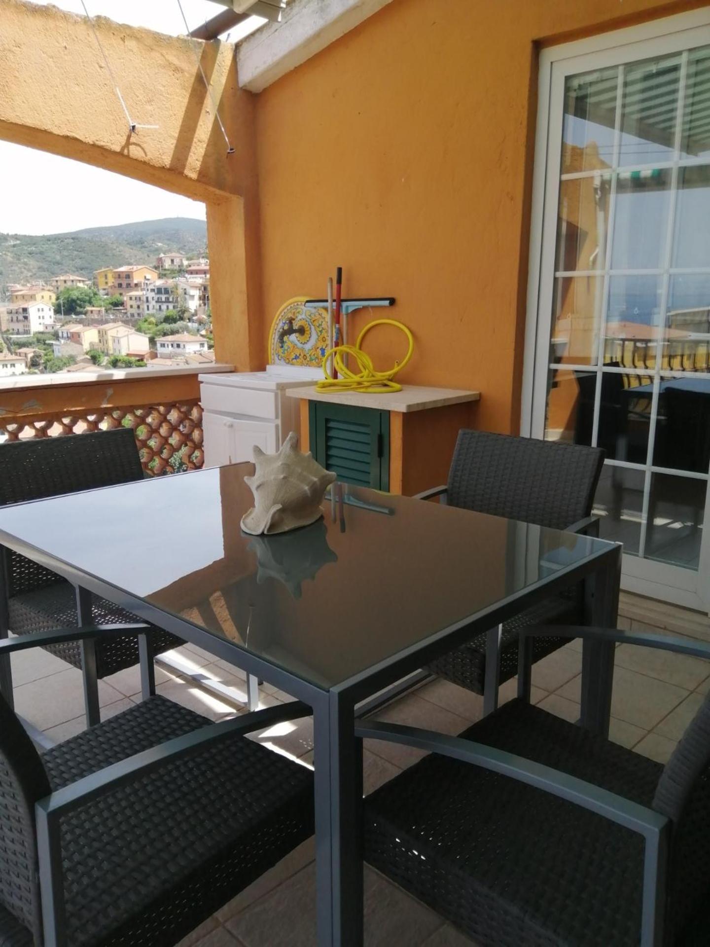 Panoramic House Apartment Порто Санто Стефано Екстериор снимка